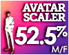 AVATAR SCALER 52.5%