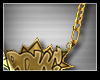 AMB:Gold POW! Necklace.