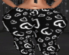 Hearts Sock Pants