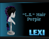 ~L.S.~ Hair Purple