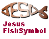 jesus fishsticker copper