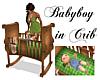 Babyboy in Crib