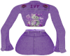 2Pc Ivy Purple Outfit