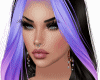 HAIR - BLACK / LILAC