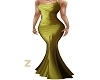 Z-Oriela Chartreuse Gown