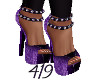 419 Purple Merlot'd Heel