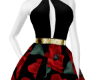 red flowers cocktail