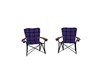 2 chairs with poses