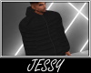 J ^Winter Coat Black
