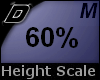 D► Scal Height *M* 60%