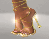Amore Gold Heels