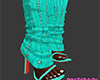 louboutin warmer aqua