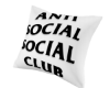 Social club pillow