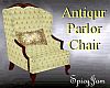 Antq Parlor Chair Cream