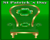 St Patricks Day Throne