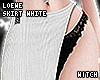 â¨ LOE SKIRTS WHITE