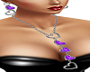 Purple Love Jewelry Set