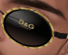 D&G Black Glasses