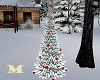 Snow Outsite Christ Tree