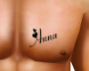 AC*Chest tattoo Anna
