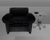 BLK Leather Grape Chair