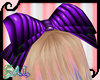 Purple Candy Hair Bow