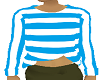 sweater stripes teal