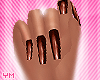 YM🎁 Choco Sqr Nails