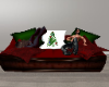 5 pose holiday couch