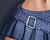 ♛Denim Pleated