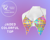 Jaded Colorful Top