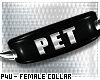 -P- Pet Collar /F