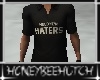 Haters Shirt Black