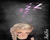 Pink Sleepy Zzzz Sign