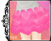 !G Pinku Fluff Skirt