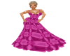 pf purple gown