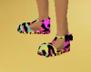 Kid Rainbow Leopard Shoe