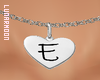 Letter E Necklace