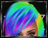 Rainbow Scene Girl Hair
