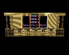 black and gold bar