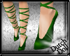 DD Ballet Heels Green
