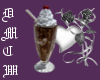 {D}Ice cream float