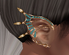 Elf Earrings DarkTeal