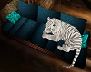 {RAO} Teal Tiger Couch