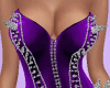 RLL Spiked Corsets Purpl