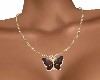 Koa Butterfly Necklace