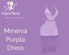 Minerva Purple Dress