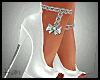 Lalula White Heels