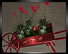 :Mesh Flowers_Cart  Deco