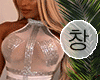 Dress White Glitter Sexy